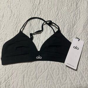 ALO Yoga Black Splendor Bra small